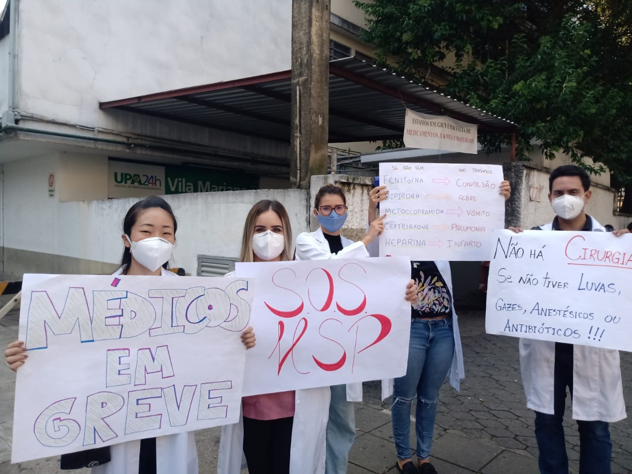 Sâmia Bomfim apoia greve dos profissionais de saúde da UNIFESP e Hospital São Paulo